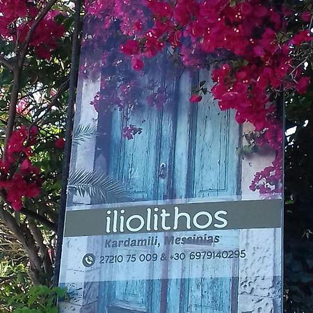 Iliolithos Rooms Kardhamili Exterior foto